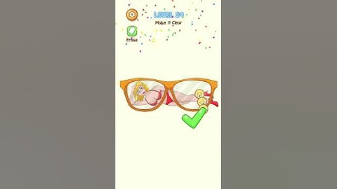 Make It Clear Level 24 | Naughty Puzzle: Tricky Test | #Shorts #Dop