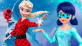Ladybug et Elsa! Le Défi Magique / 10 Astuces et Bricolages la Reine des Neiges screenshot 4