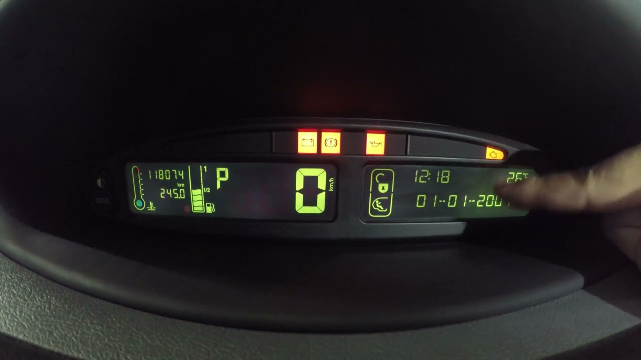 FUNÇÕES COMPUTADOR DE BORDO | XSARA PICASSO 2005