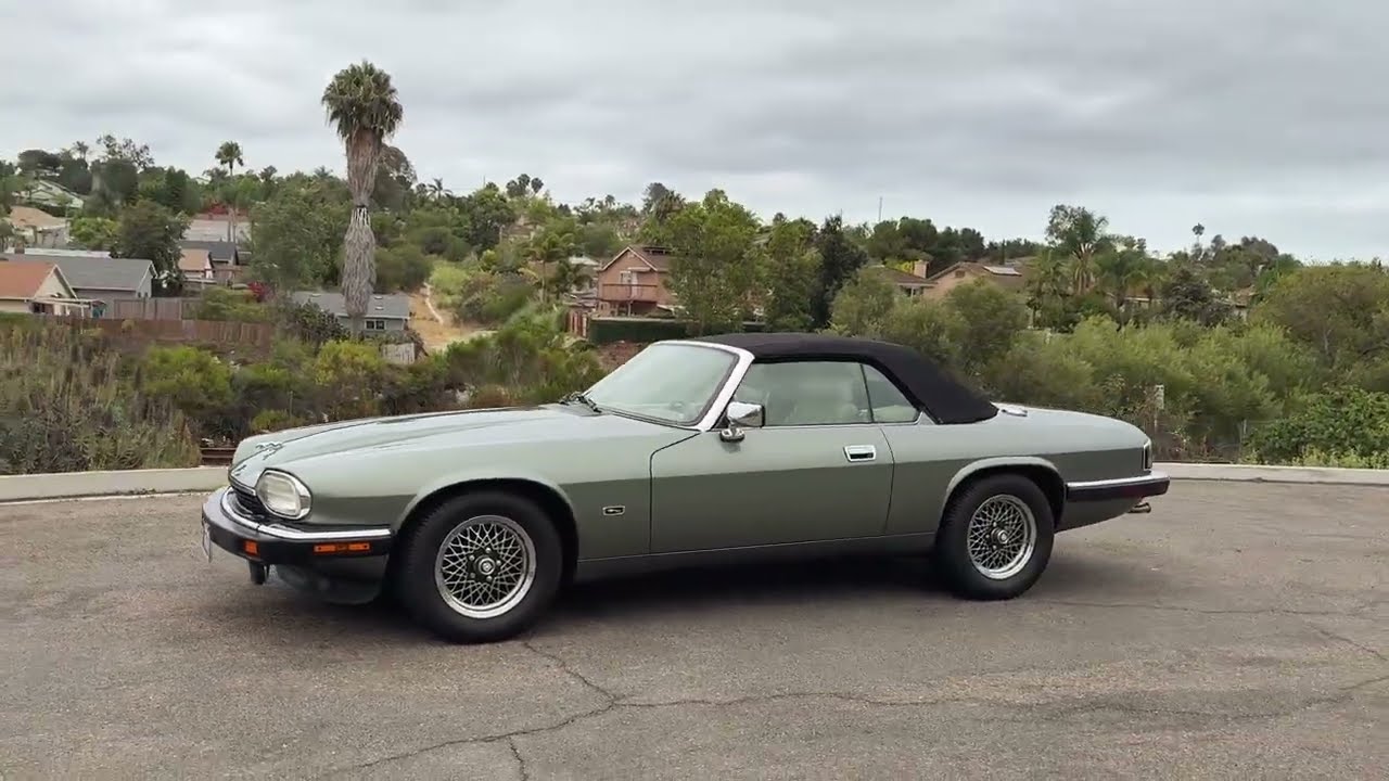 1993 Jaguar XJS Convertible - Walk-Around tour - YouTube