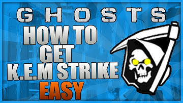 COD Ghosts Tips & Tricks: "How To Get The K.E.M Strike Easy!" - (COD Ghosts Multiplayer)