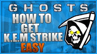 COD Ghosts Tips & Tricks: How To Get The K.E.M Strike Easy! - (COD Ghosts Multiplayer)