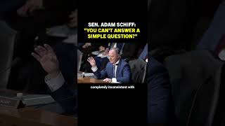 Trump judge nominee DODGES questions from Sen. Adam Schiff