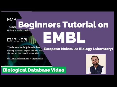 EMBL Database Tutorial: A Beginners Guide