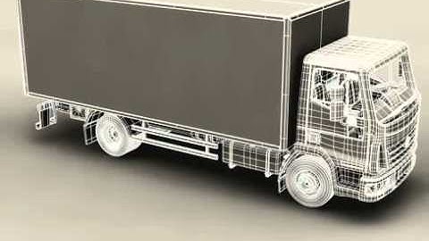 3D Model of Generic Truck Review