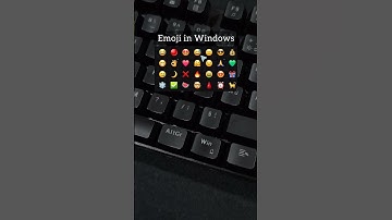 Emoji in Windows #windows #windows7 #windows10 #windows11 #windows8 #shortcut #shortcutkeys #emoji