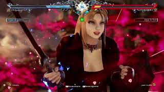 SOULCALIBUR Ⅵ CASSANDRA ( YAMIVICENTE ) VS HILDE RANKED