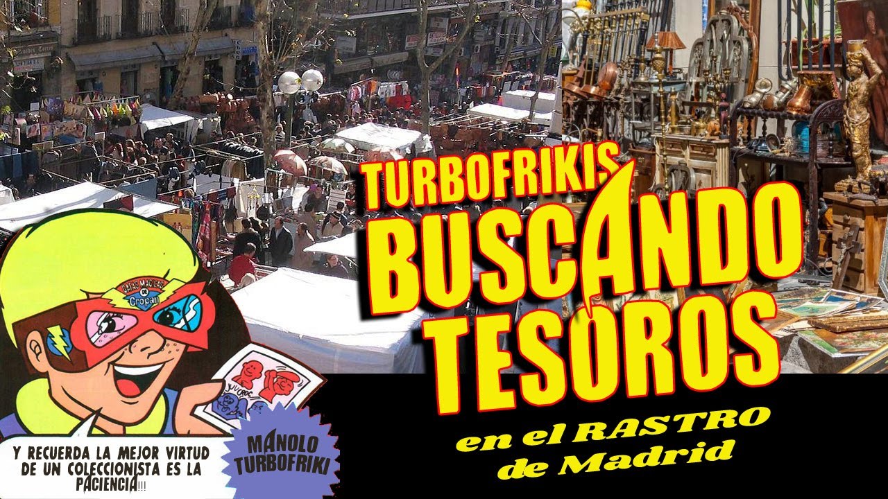 Buscando tesoros en el rastro de Madrid