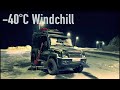 Most dangerous camping of my life  40c windchill in 27c froze us in couple of hours  ep2