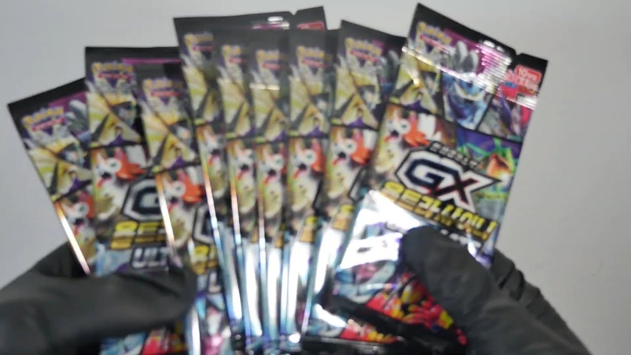 Pokemon card Sun&Moon GX Ultra Shiny Ultimate Booster Box 100 cards Hidden Fates korean ver