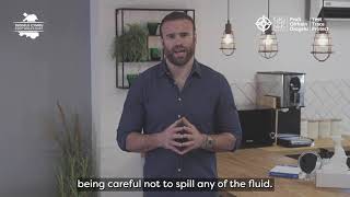 4. set up the test