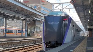 【サービスMH/12両】松本駅12:10発『JR篠ノ井線E353系S207編成 特急あずさ26号 新宿行き+JR篠ノ井線E353系S120編成 特急あずさ26号 新宿行き』