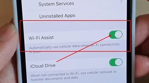 iPhone 11 Pro: How to Enable / Disable Wifi Assist (Cellular Data Usage)