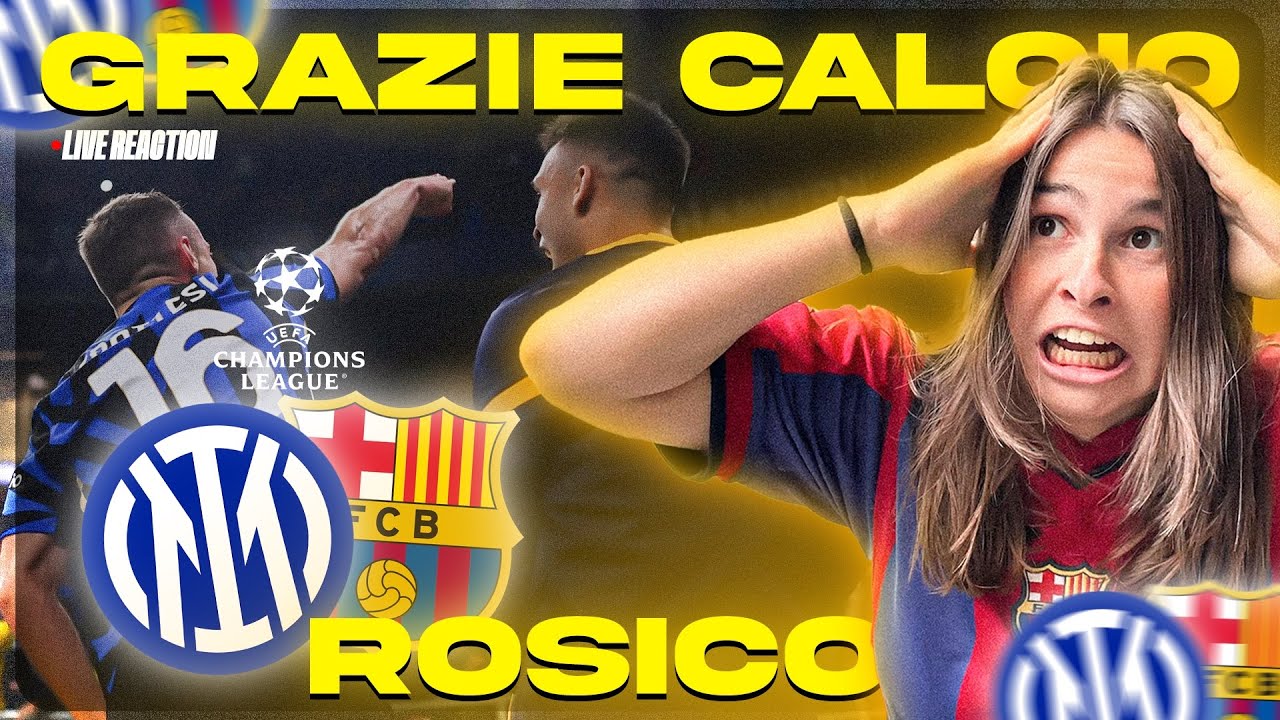 QUANTO ROSICO🥵 YAMAL a casa, INTER in FINALE DI UCL ‼️ | INTER - BARCELLONA 4-3 |