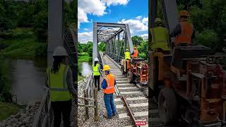 This Forgotten Railway Bridge Gets an Incredible Makeover 🤯 #engineering
