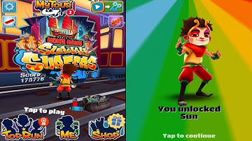 Subway Surfers - Gameplay Walkthrough Part 9 - New Update Hong Kong Sun (iOS, Android)