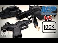 Glock 19 gen 5 MOS vs. S&W M&P M2.0 Compact Optic Ready - Review Face off!