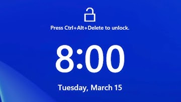 Enable Ctrl-Alt-Del Login in Windows 11!