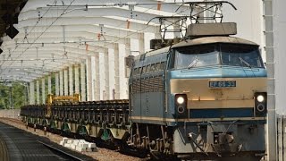 8090レ　EF66-33牽引　チキ9B　静岡駅通過