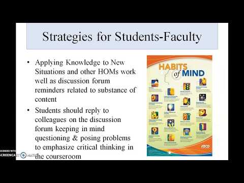 TLC19 | Promoting Student Success: Teaching Growth Mindset and Other Habits of Mind (ePoster)