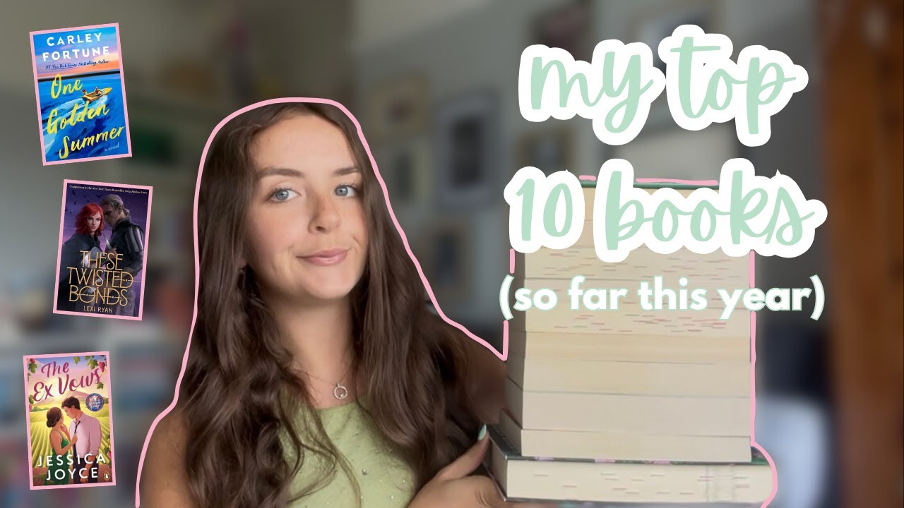 talking about my 10 favourite books so far this year! ˖ . ݁𝜗𝜚. ݁₊