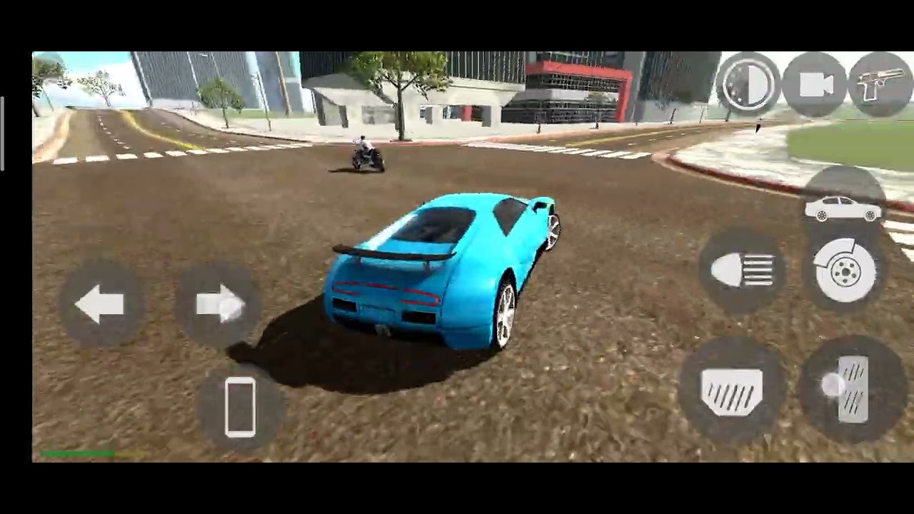 Indian bike and car game driving sky blue colour sports car guys do subscribe like and comment share