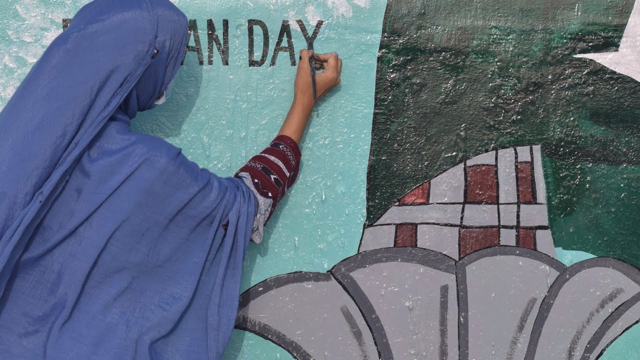 STREET WALL ART COMPETITION IN GWADAR BALOCHISTAN 2021