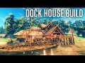 Valheim: Large Dock House Build