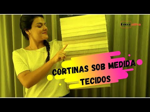 Tecidos para cortinas