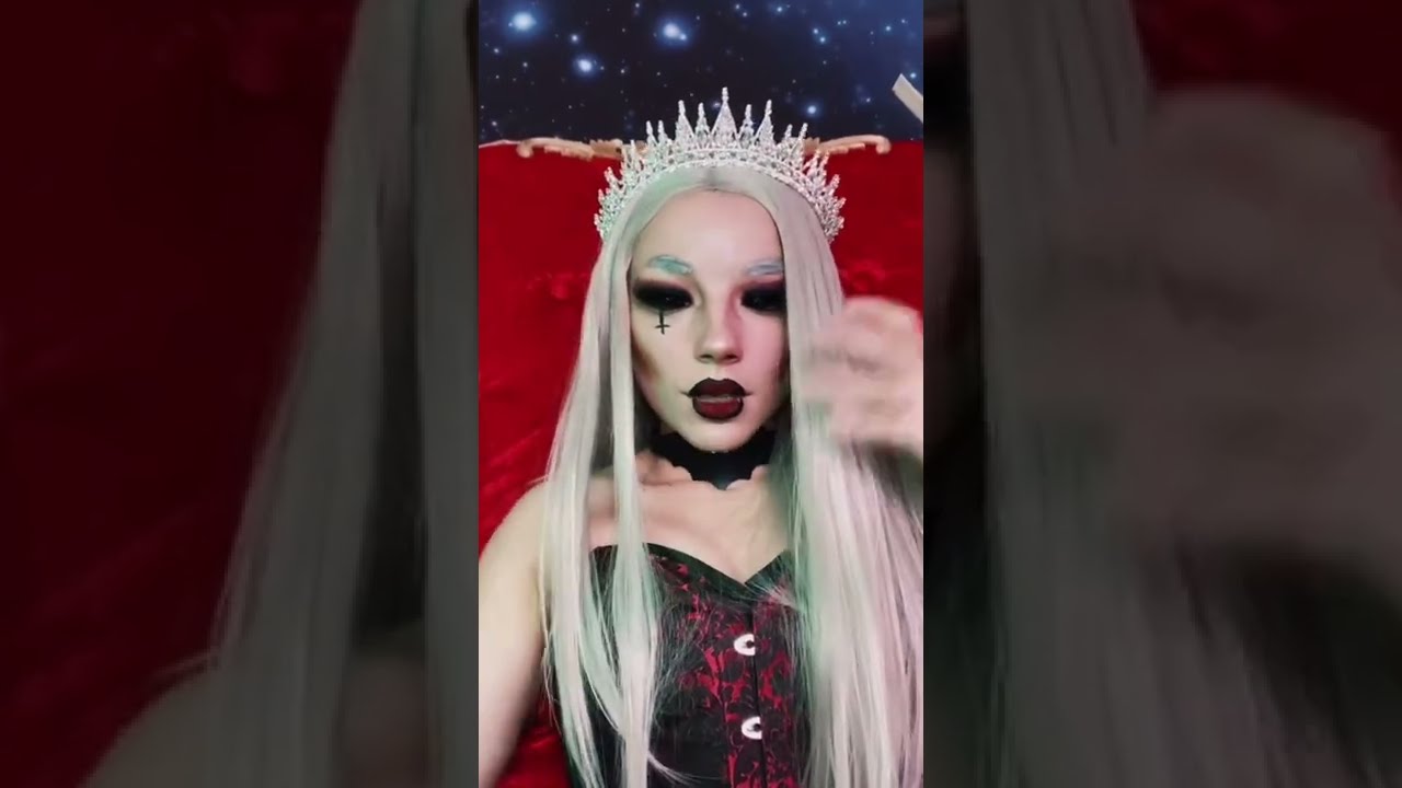 Demon queen cosplay transition