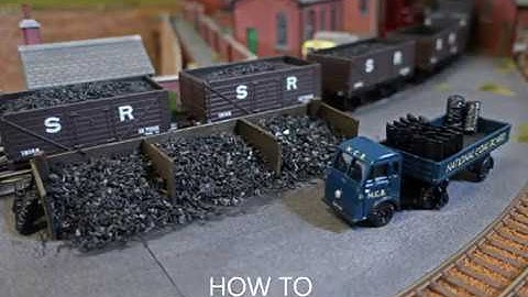 How to  build Coal Staithes - 00 gauge model railway