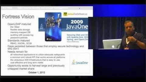 JavaOne2012 BOF Open Source IAM Expert Panel