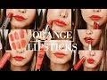 My Favourite Drugstore RED ORANGE / ORANGE Lipsticks