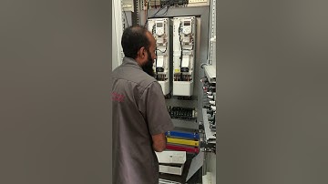 VFD control panel testing and commissioning