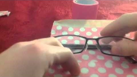 How to make duct tape case for glasses