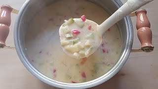 Sebze Çorbası.Damaklarda Vazgeçilmez Bir Haz Bırakacak Bir Lezzet.Sebze Çorbası içmeyen kalmayacak🍵