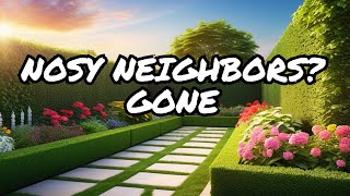 Say Goodbye to Nosy Neighbors: Plant THESE Now! by Southern Charm DIY 673 views 2 months ago 2 minutes, 50 seconds