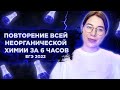 Вся неорганическая химия за 6 ЧАСОВ! | ЕГЭ по химии 2022