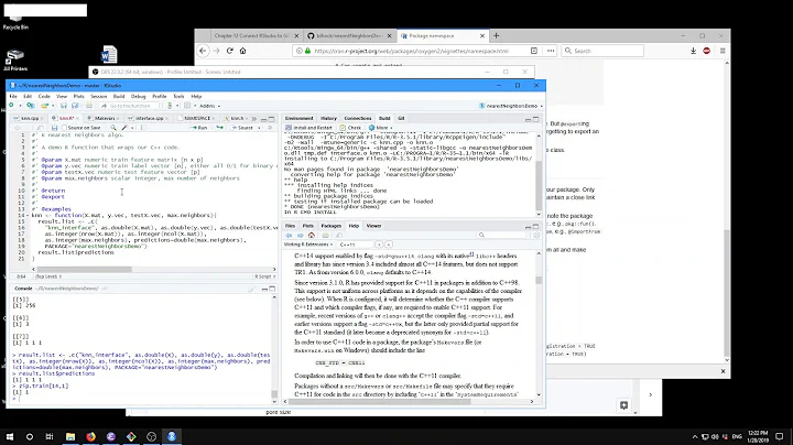 Coding R functions and documentation in an R package