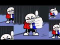 The red and blue sans
