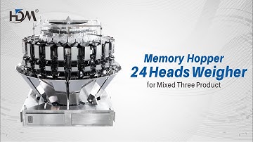 24 Heads #Weigher Test for Mixed Three Products