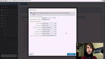 Import assets with CSV into Maintenance Assistant CMMS