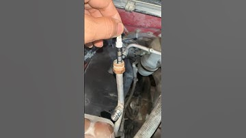 How To Change Orifice Tube #acsystem #orifice #tube #change