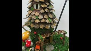 Fairy Dollhouse Roof Tutorial