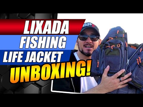 Fishing Life Jacket, Lixada Life Jacket, UNBOXING, Lixada Life