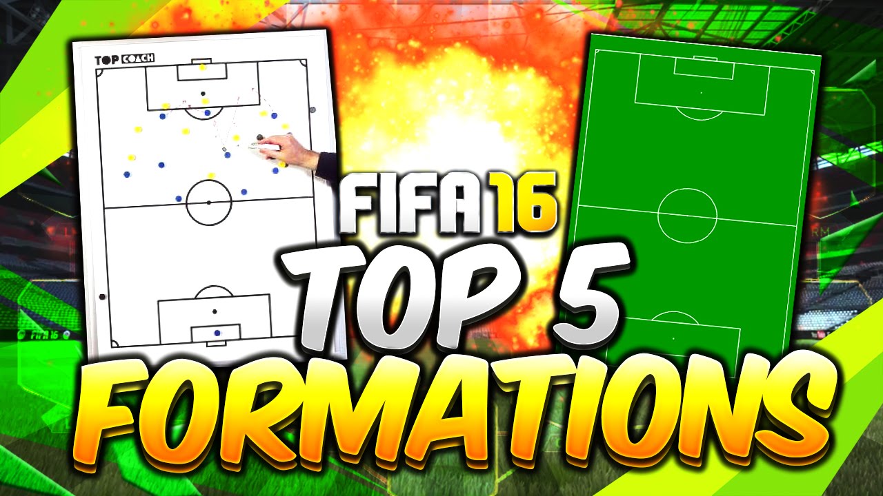 THE ULTIMATE FORMATION!! - TOP 5 BEST FORMATIONS IN FIFA 16!