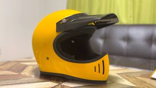 ダムトラックス ブラスター改/コスパ最強ヘルメット。【30年前のバイクレストア#12 】