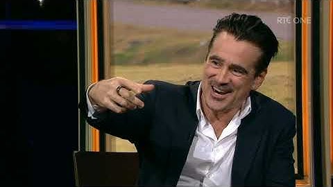 Colin Farrell talks about his relationship with Barry Keoghan | The Late Late Show | RTÉ One