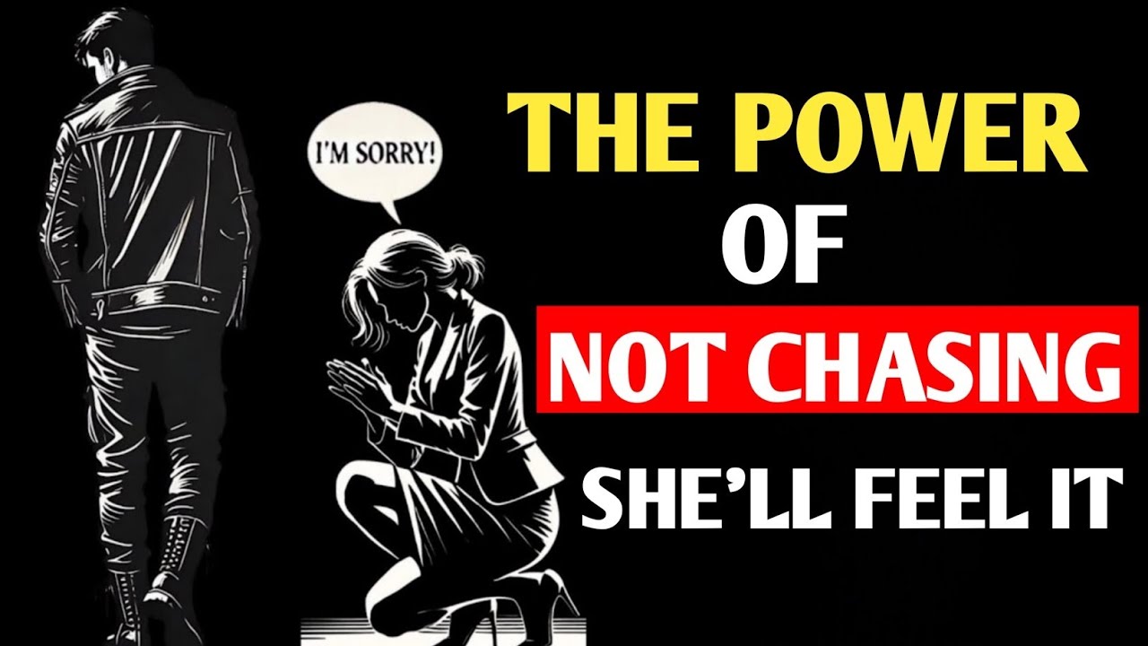 Сила отказа от погони: позвольте ей почувствовать дистанцию, которую вы создали | Стоический воин!