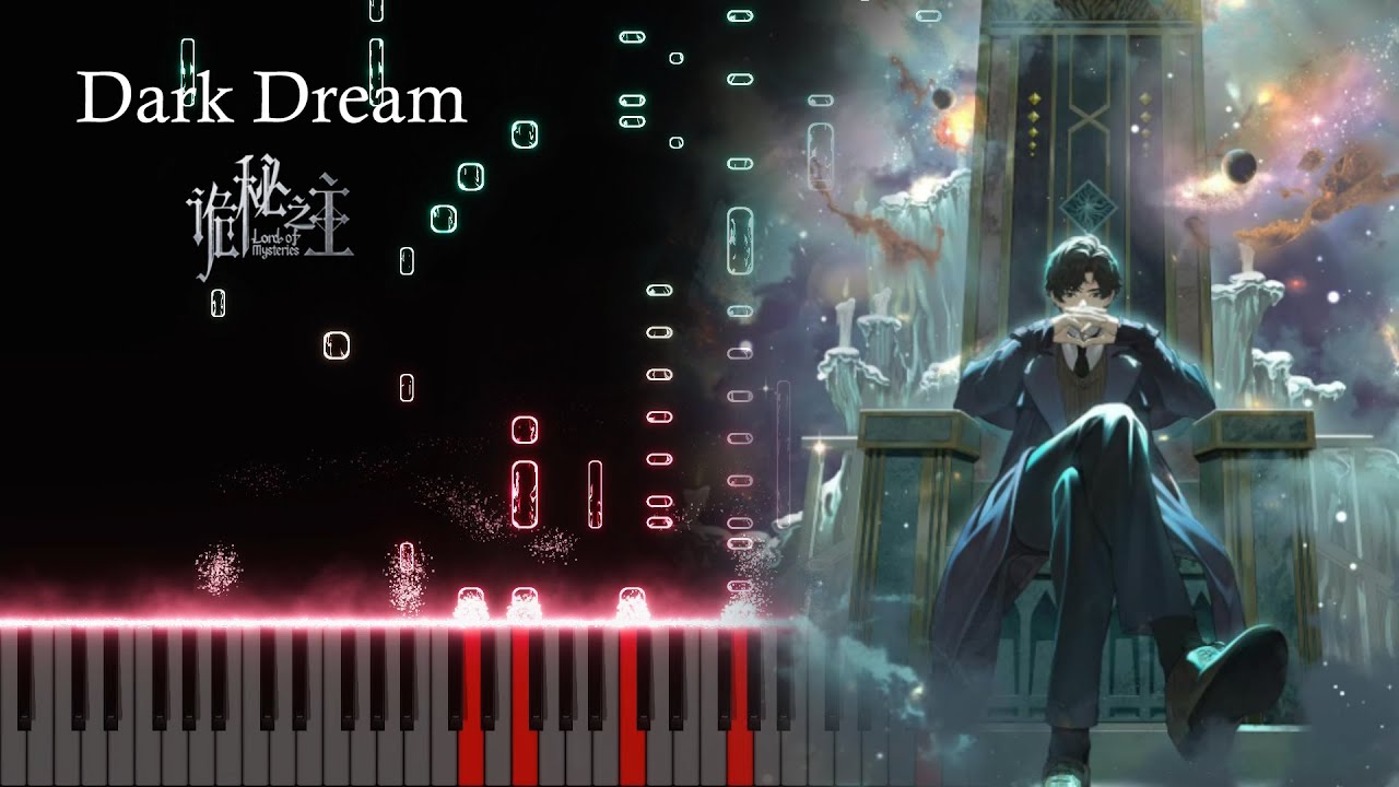 Dark Dream - Lord of Mysteries ED / Curley Gao [Piano] | Frosted Note